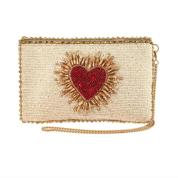 Mary Frances Heart Burst- Handbag Crossbody Handbag